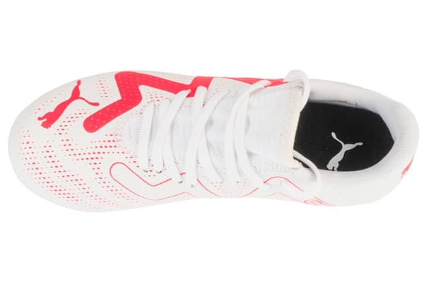 Puma Future Play MG Jr 107390-01, för Pojke, Fotbollsskor, vit