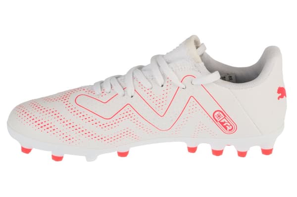 Puma Future Play MG Jr 107390-01, för Pojke, Fotbollsskor, vit