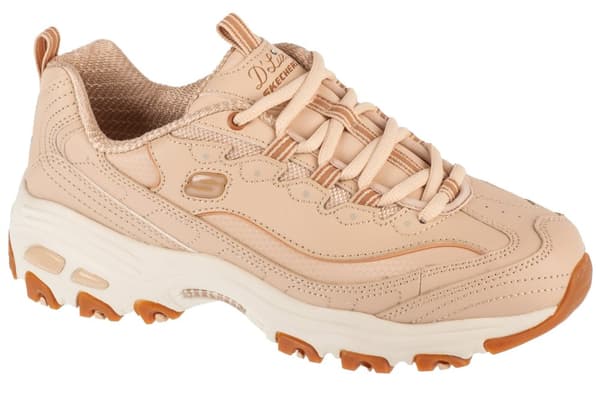 Skechers D'Lites - Good Neutral 149807-NAT, Kvinna, Sneakers, svart