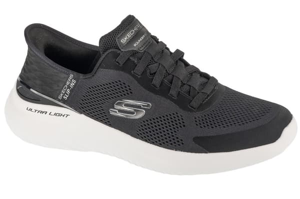 Skechers Slip-Ins: Bounder 2.0 - Emerged 232459-BKW, Mand, Sneakers, sort