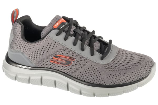 Skechers Track - Leshur 232758-CCOR, Mand, Sneakers, grå