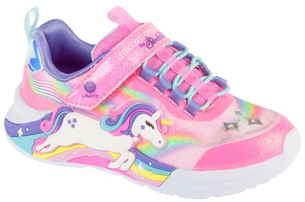 Skechers Unicorn Chaser 302298L-PKMT, för Tjej, Sneakers, rosa Pink 30