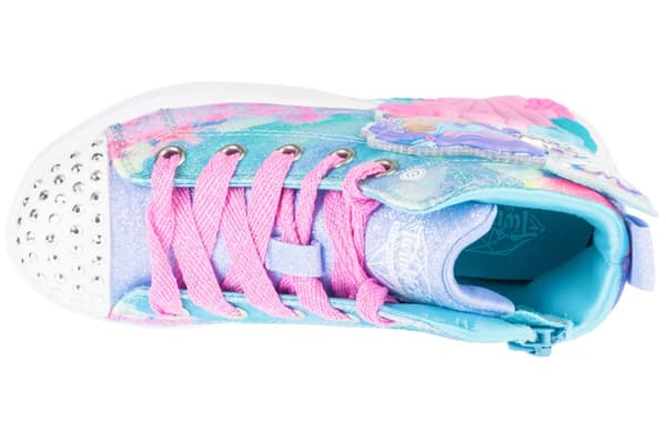 Skechers Seashell Magic - Mermaid Sea 314326L-BLMT, til Pige, Plimsolls, blå