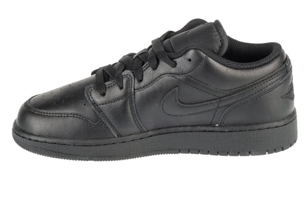 Air Jordan 1 Low GS 553560-093, för Pojke, Sneakers, svart