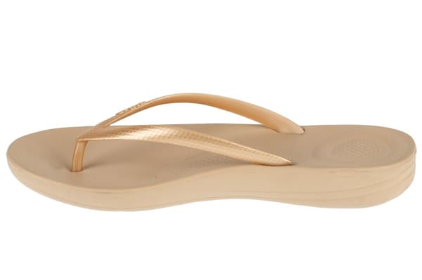 FitFlop Iqushion Ergonomic E54-010, Kvinde, Klipklapper, beige