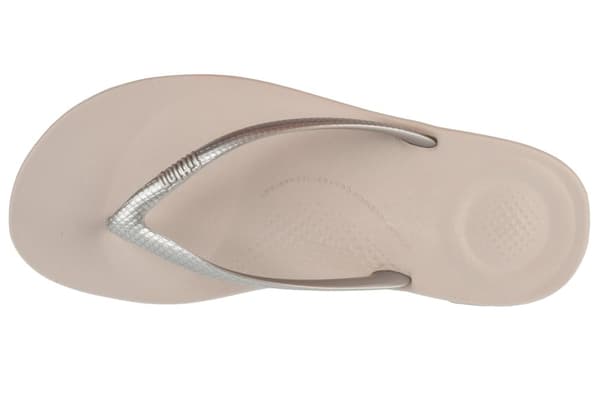 FitFlop Iqushion Ergonomic E54-011, Kvinde, Klipklapper, sølv