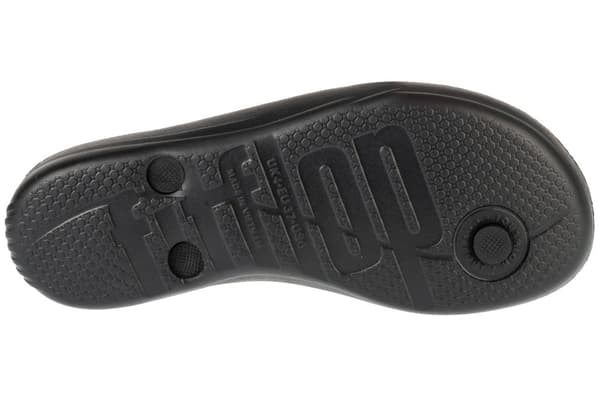 FitFlop Iqushion Ergonomic E54-090, Kvinna, Flip flops, svart