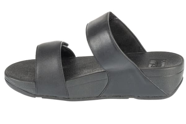 FitFlop Lulu Slides FV6-090, Kvinde, Slides, sort