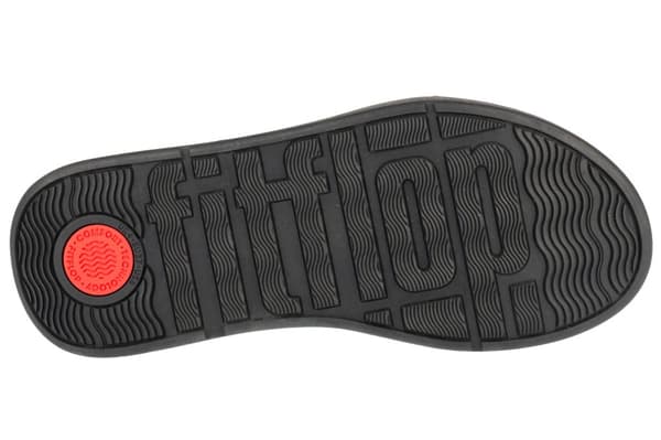 FitFlop F-Mode Flatform FW5-090, Kvinna, Tofflor, svart