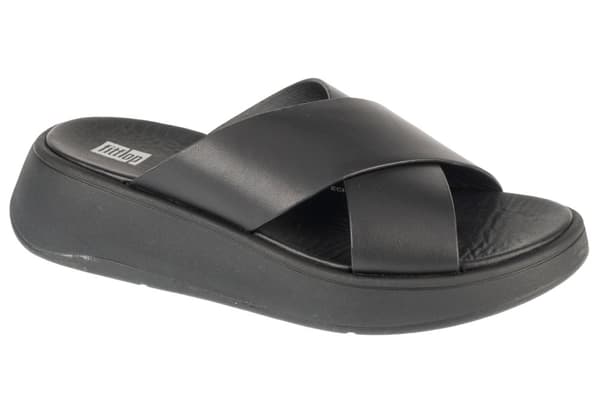 FitFlop F-Mode Flatform FW5-090, Kvinde, Slides, sort