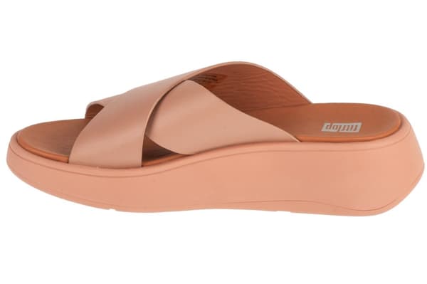 FitFlop F-Mode Flatform FW5-137, Kvinde, Slides, beige