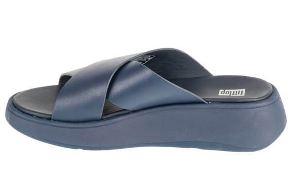 FitFlop F-Mode Flatform FW5-399, Kvinde, Slides, marine blå