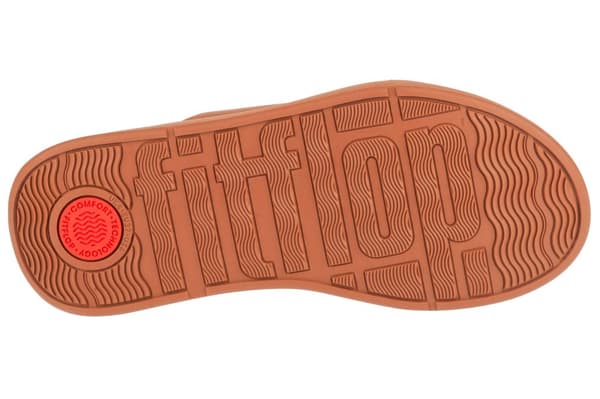 FitFlop F-Mode Flatform FW5-592, Kvinna, Tofflor, brun