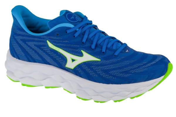 Mizuno Wave Sky 8 J1GC240253, Unisex, Löparskor, blå
