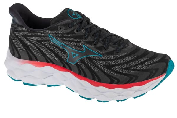 Mizuno Wave Sky 8 J1GC240255, Unisex, Löparskor, svart Black 43