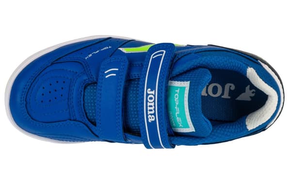 Joma Top Flex Jr 2504 IN TPJS2504INV, för Pojke, Fotbollstränare inomhus, blå