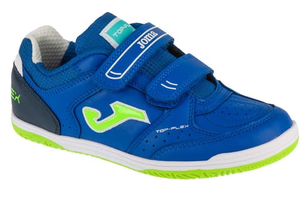 Joma Top Flex Jr 2504 IN TPJS2504INV, för Pojke, Fotbollstränare inomhus, blå