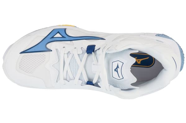 Mizuno Wave Lightning Z8 Mid V1GA240597, Unisex, Volleyballsko, hvid
