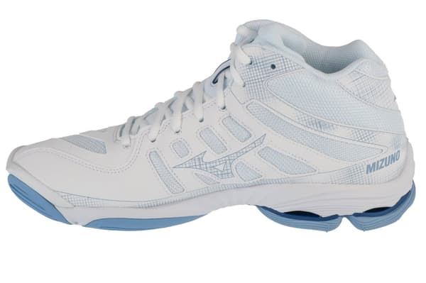 Mizuno Wave Voltage 2 Mid V1GA246511, Mand, Volleyballsko, hvid