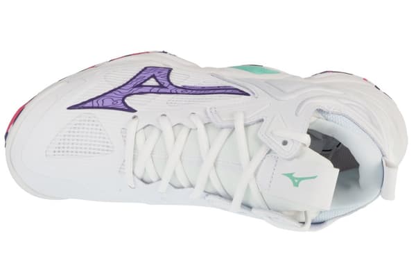 Mizuno Wave Momentum 3 Mid V1GC231720, Kvinna, Volleyboll skor, vit