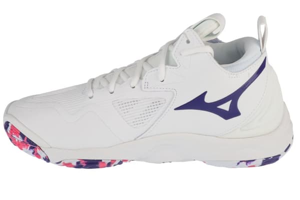 Mizuno Wave Momentum 3 Mid V1GC231720, Kvinna, Volleyboll skor, vit