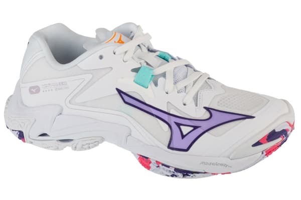 Mizuno Wave Lightning Z8 V1GC240020, Kvinna, Volleyboll skor, vit