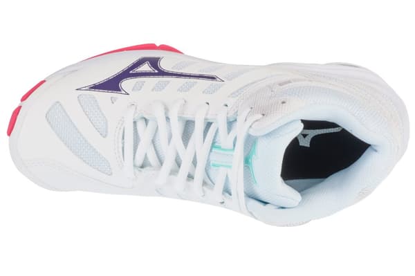 Mizuno Wave Voltage 2 Mid V1GC246520, Kvinde, Volleyballsko, hvid