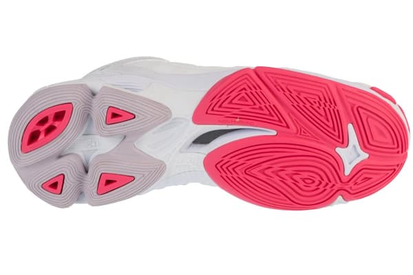 Mizuno Wave Voltage 2 Mid V1GC246520, Kvinde, Volleyballsko, hvid