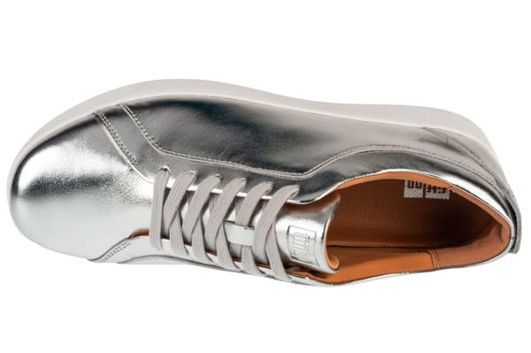 FitFlop Rally Sneakers X22-011, Kvinde, Sneakers, sølv
