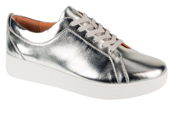 FitFlop Rally Sneakers X22-011, Kvinde, Sneakers, sølv Silver 41