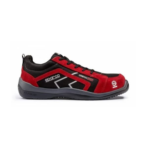 Urban Evo S3 SRC skyddsskor Svart och röd - Sparco