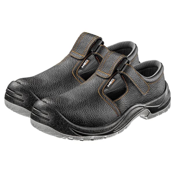 Arbetssandaler i läder, S1 SRC, storlek 39