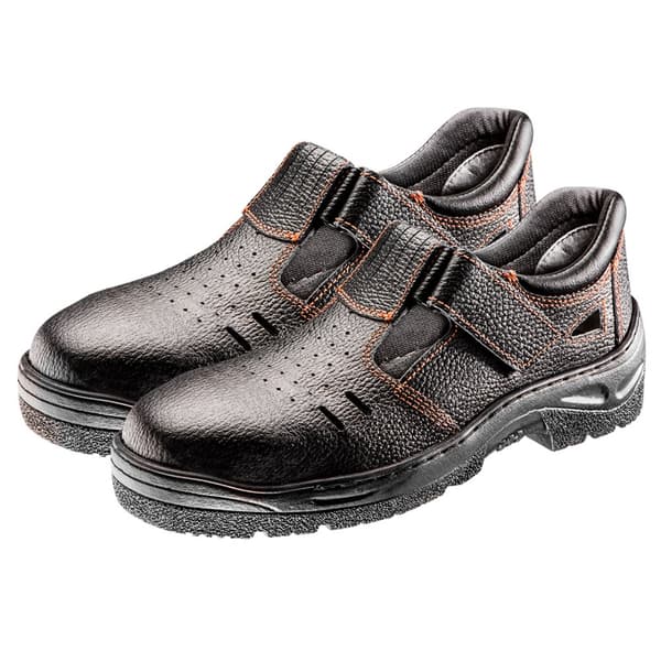 S1 SRC arbetssandaler, läder, storlek 47