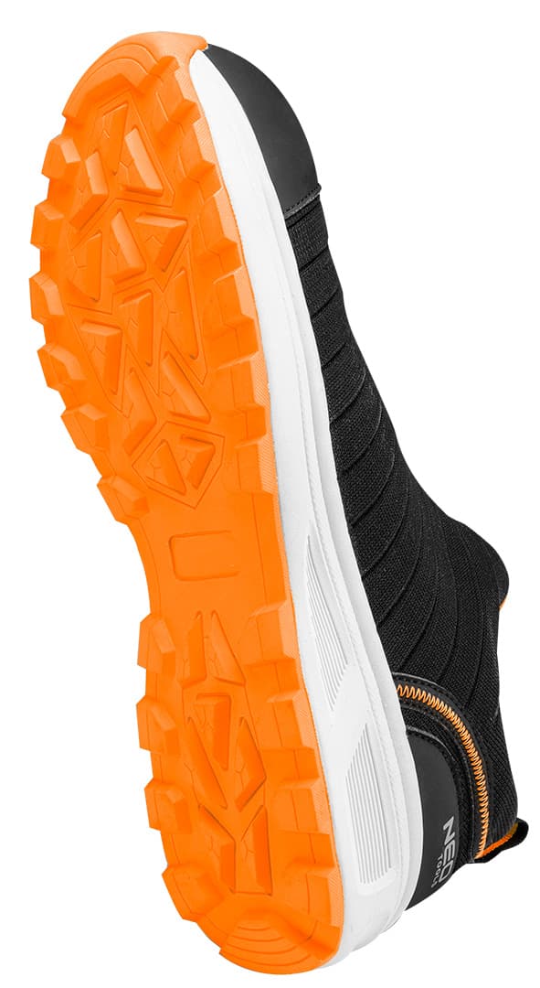 S1P SRC arbejdssko, metalfri, slip-on, størrelse 42
