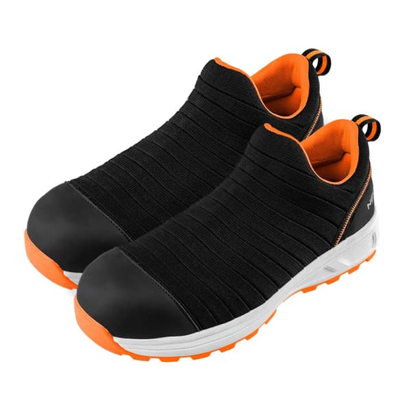 S1P SRC arbetsskor, metallfria, slip-on, storlek 44