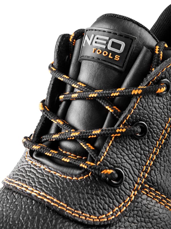 S1 SRC Half Boots i läder, ståltå, storlek 41