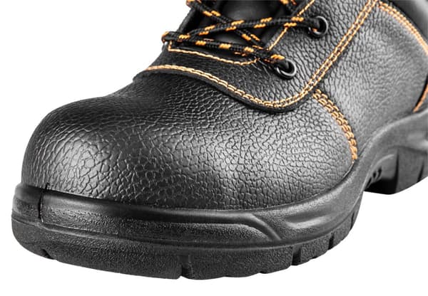 S1 SRC Half Boots i läder, ståltå, storlek 41