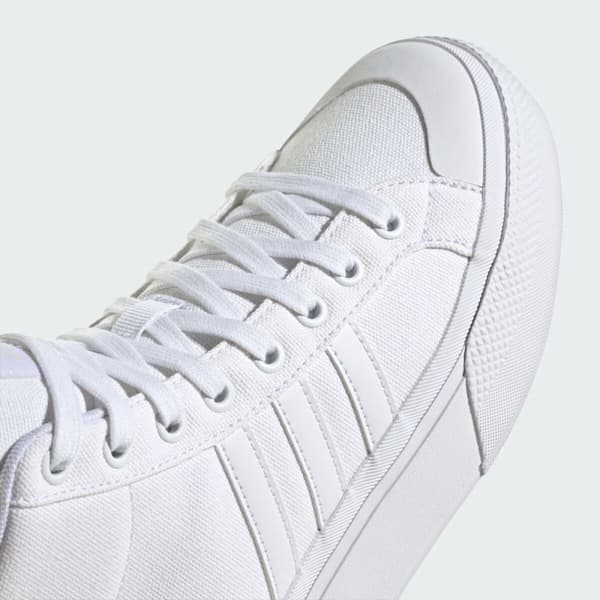 Kvinde Casual Sneakers Adidas BRAVADA 2.0 MID PLATFORM Hvid - 38 2/3