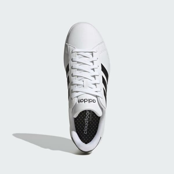 Miesten rennot kävelykengät Adidas GRAND COURT 2.0 GW9195 Valkoinen - 42 2/3