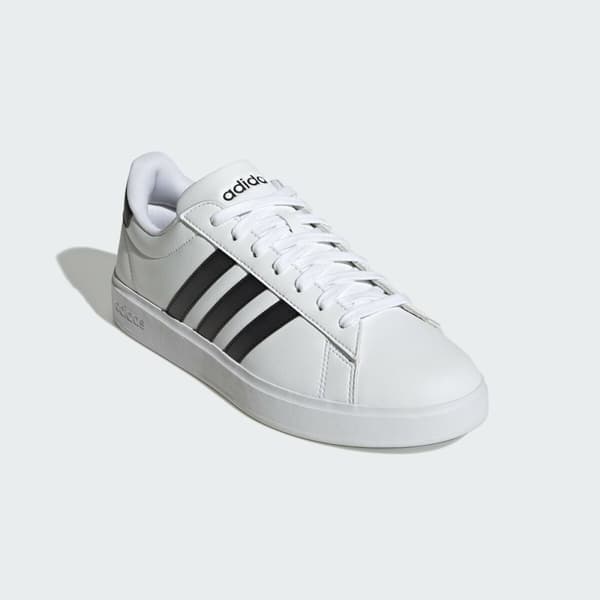 Miesten rennot kävelykengät Adidas GRAND COURT 2.0 GW9195 Valkoinen - 42 2/3