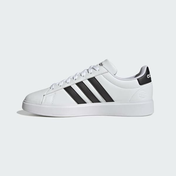 Miesten rennot kävelykengät Adidas GRAND COURT 2.0 GW9195 Valkoinen - 42 2/3