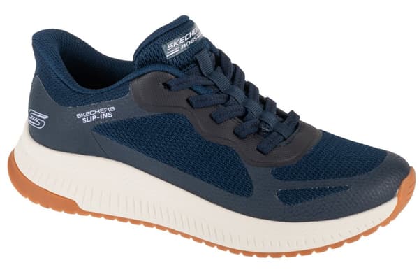 Skechers Slip-Ins: Bobs Squad 4 - Staple Look 117624-NVY, Kvinde, Sneakers, marine blå