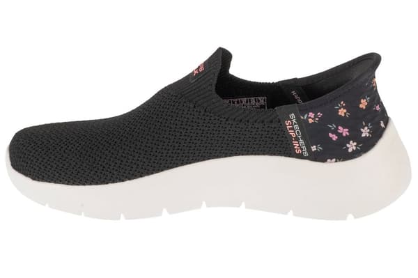 Skechers Slip-Ins: GO WALK Flex - Sunset Rose 124822-BKPK, Kvinna, Sneakers, svart