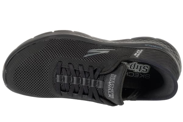 Skechers Slip-Ins: GO WALK Flex - Grand Entry 124836-BBK, Kvinna, Sneakers, svart