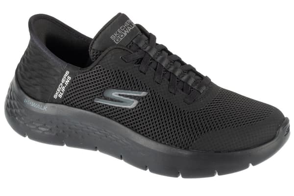 Skechers Slip-Ins: GO WALK Flex - Grand Entry 124836-BBK, Kvinna, Sneakers, svart