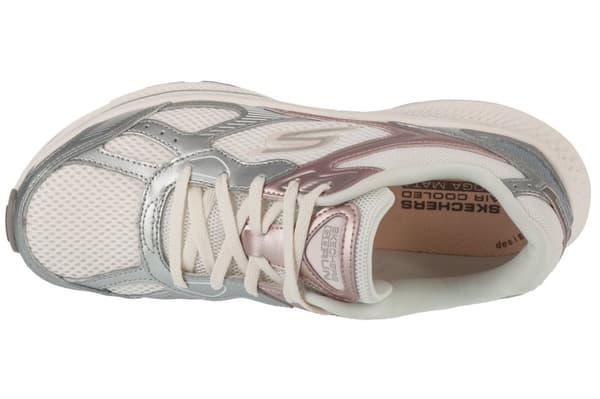 Skechers Go Run Consistent 2.0 - Volt 128633-OFWT, Kvinna, Löparskor, vit
