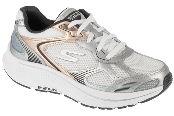 Skechers Go Run Consistent 2.0 - Volt 128633-WSBK, Kvinna, Löparskor, vit