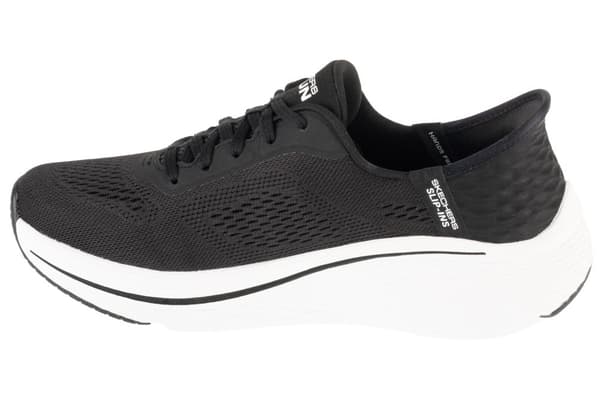 Skechers Slip-Ins: Max Cushioning Elite 2.0 - Vanish 129606-BKW, Kvinna, Squashskor, svart
