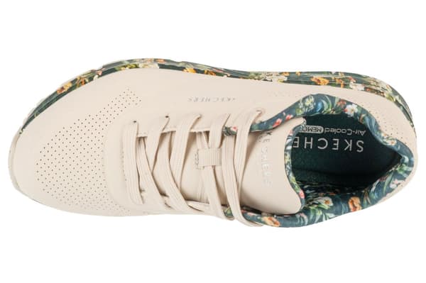 Skechers Uno - Majestic Garden 155583-NTMT, Kvinna, Sneakers, beige