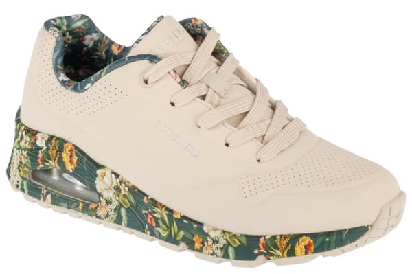Skechers Uno - Majestic Garden 155583-NTMT, Kvinna, Sneakers, beige